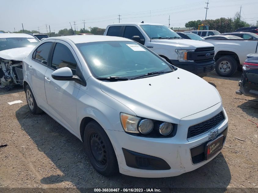 2013 CHEVROLET SONIC LS - 1G1JA5SH0D4168374