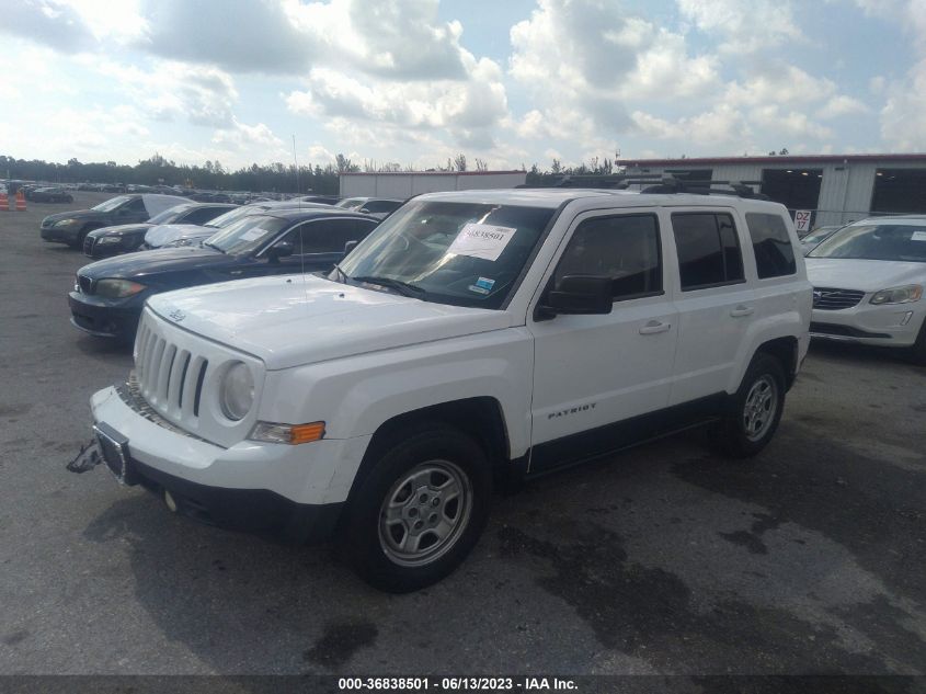 2014 JEEP PATRIOT SPORT - 1C4NJPBA1ED883074
