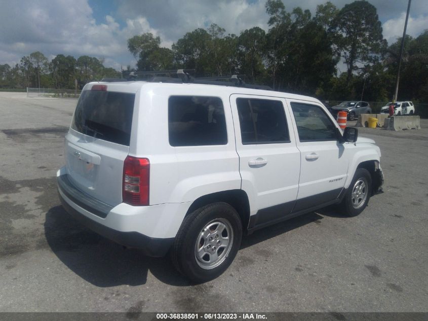 2014 JEEP PATRIOT SPORT - 1C4NJPBA1ED883074