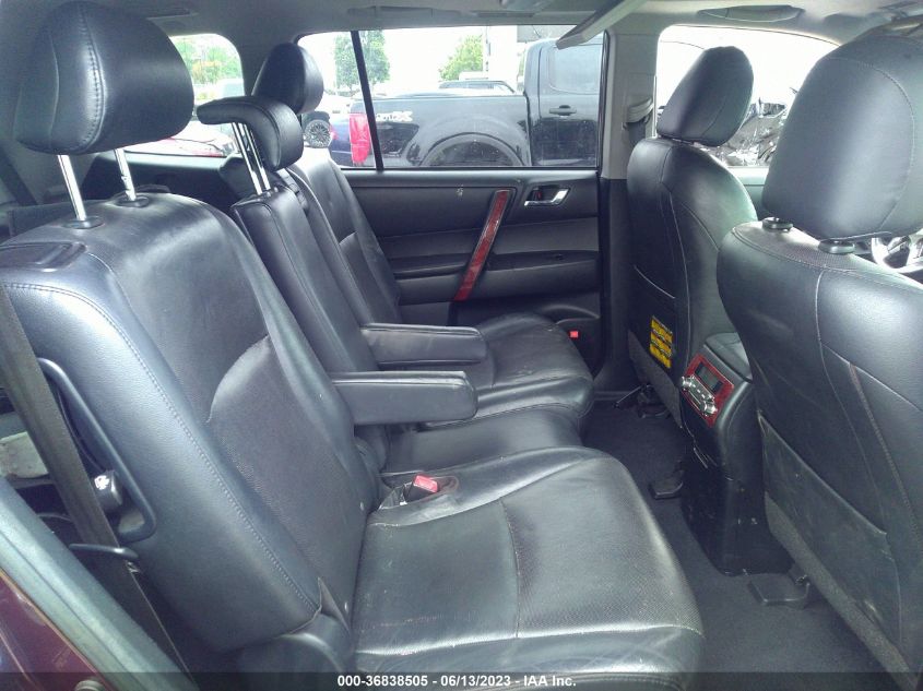 2013 TOYOTA HIGHLANDER HYBRID LIMITED V6 JTEDC3EH9D2011500