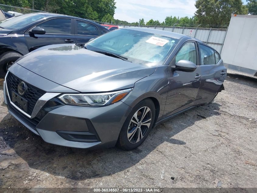 2021 NISSAN SENTRA SV - 3N1AB8CV0MY248428