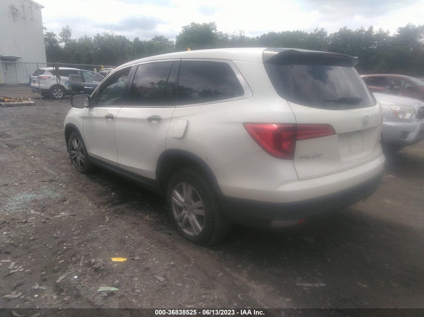 VIN 5FNYF6H13HB080439 2017 HONDA PILOT LX