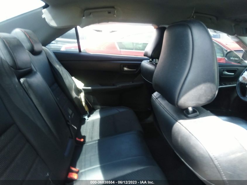 2017 TOYOTA CAMRY XLE/SE/LE/XSE - 4T1BF1FKXHU311862