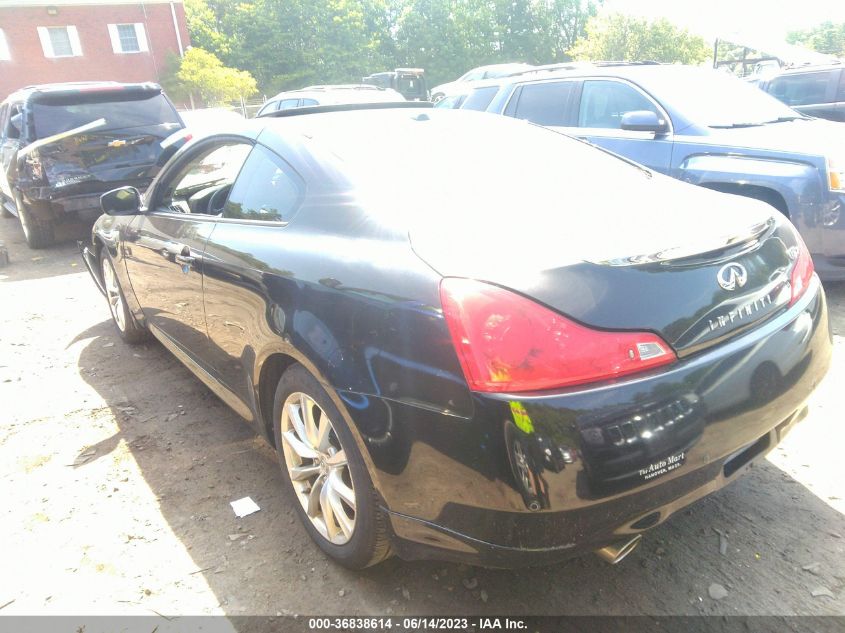 2013 INFINITI G37 COUPE X - JN1CV6ELXDM982884