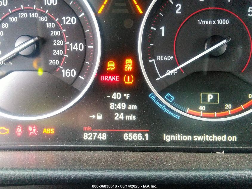 2013 BMW 3 SERIES 335I - WBA3A9C5XDF475869