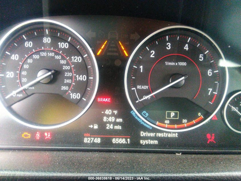 2013 BMW 3 SERIES 335I - WBA3A9C5XDF475869