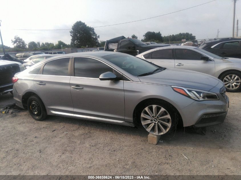 2017 HYUNDAI SONATA SPORT - 5NPE34AF3HH459660