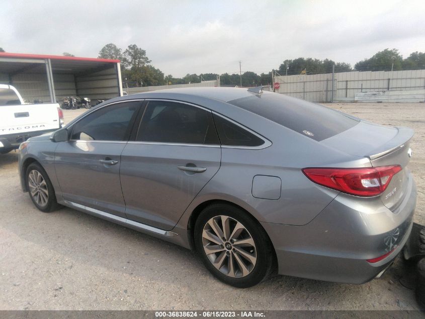 2017 HYUNDAI SONATA SPORT - 5NPE34AF3HH459660