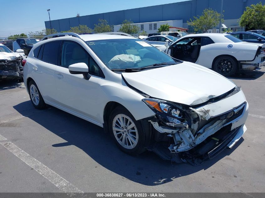 2017 SUBARU IMPREZA PREMIUM - 4S3GTAD64H3719045