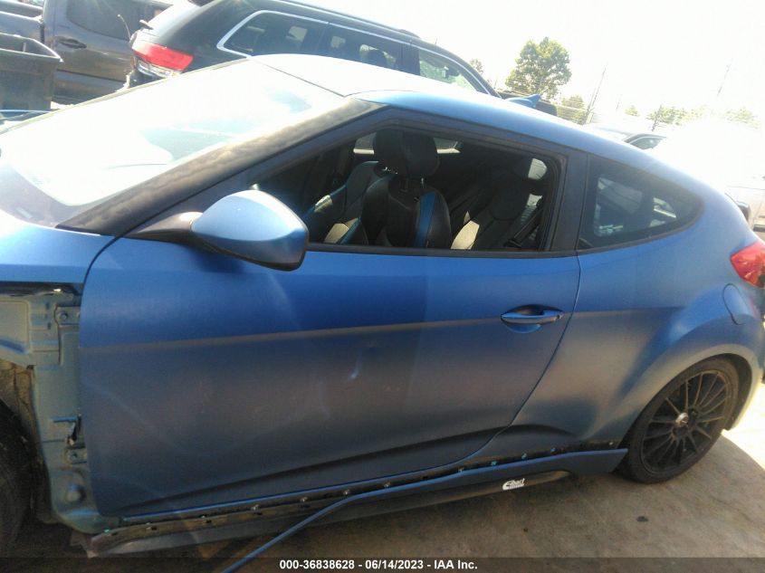 2016 HYUNDAI VELOSTER TURBO RALLY EDITION - KMHTC6AE2GU250811