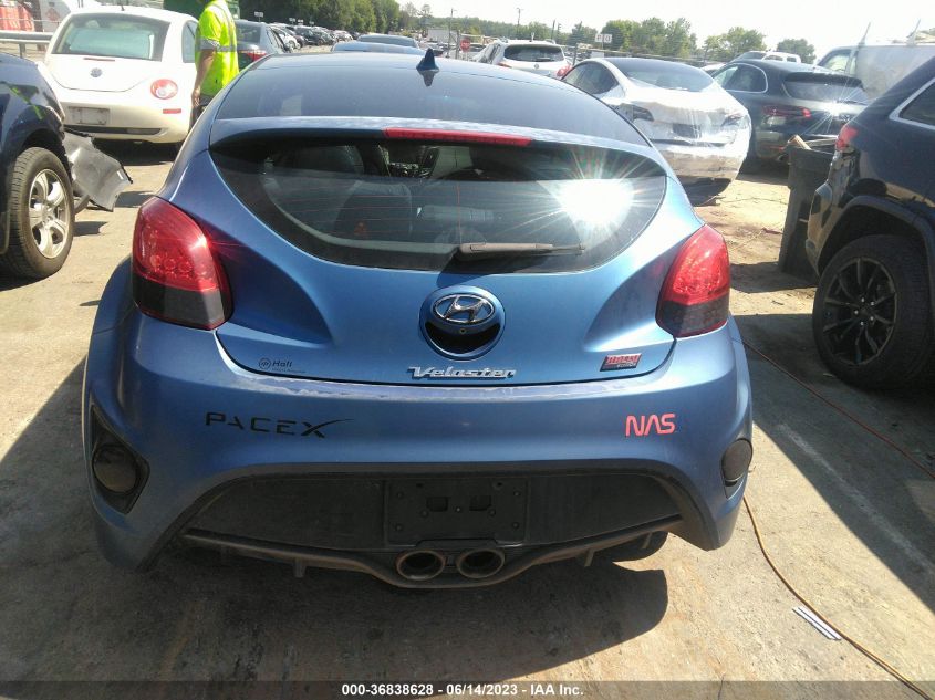 2016 HYUNDAI VELOSTER TURBO RALLY EDITION - KMHTC6AE2GU250811