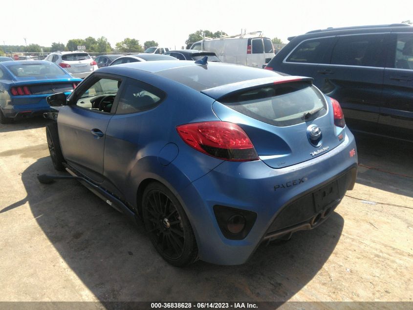 2016 HYUNDAI VELOSTER TURBO RALLY EDITION - KMHTC6AE2GU250811