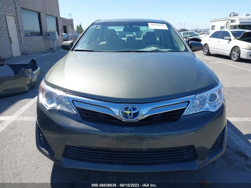 2014 TOYOTA CAMRY HYBRID LE/XLE/SE LIMITED EDITION - 4T1BD1FK9EU115512