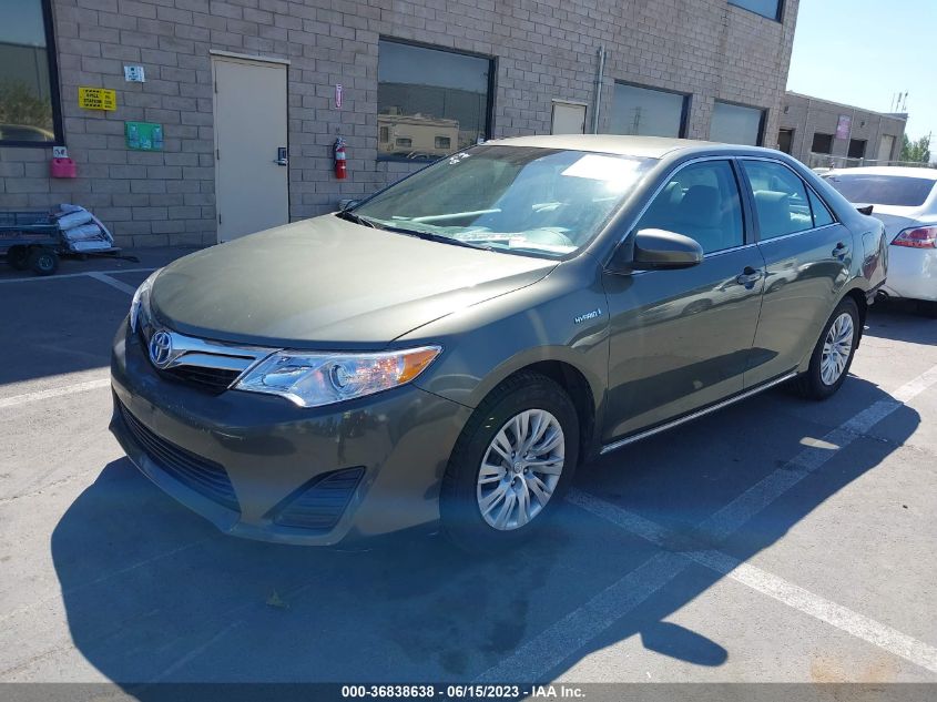 2014 TOYOTA CAMRY HYBRID LE/XLE/SE LIMITED EDITION - 4T1BD1FK9EU115512