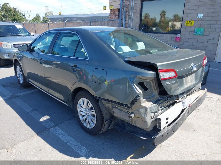 2014 TOYOTA CAMRY HYBRID LE/XLE/SE LIMITED EDITION - 4T1BD1FK9EU115512