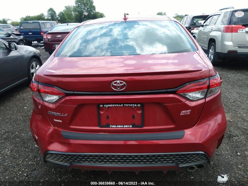 2021 TOYOTA COROLLA SE/NIGHTSHADE/APEX SE - 5YFS4MCE0MP095005