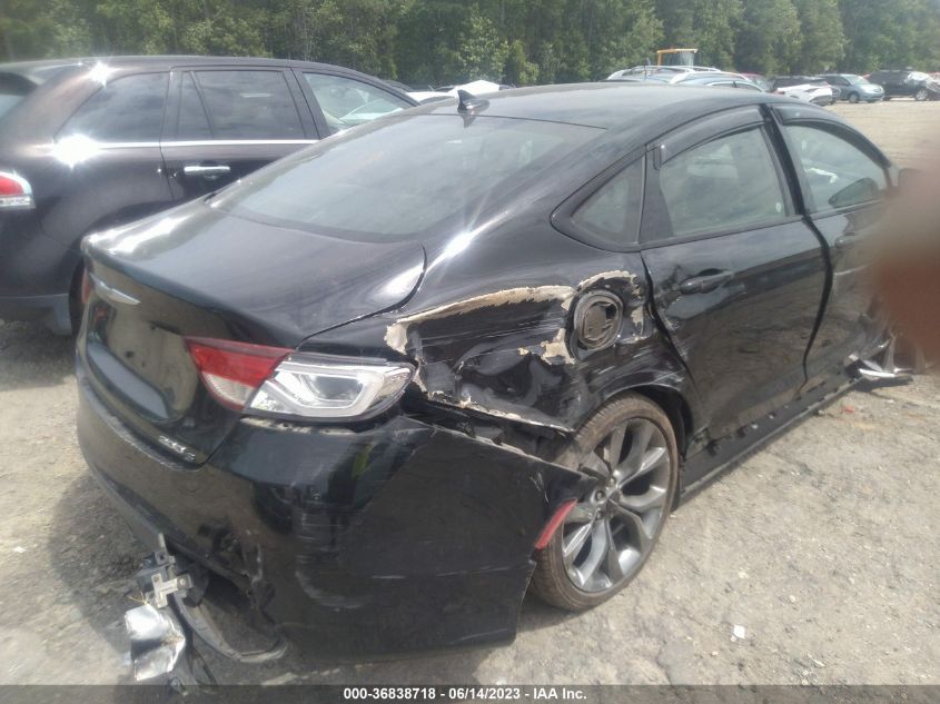 2016 CHRYSLER 200 S - 1C3CCCBB4GN124004