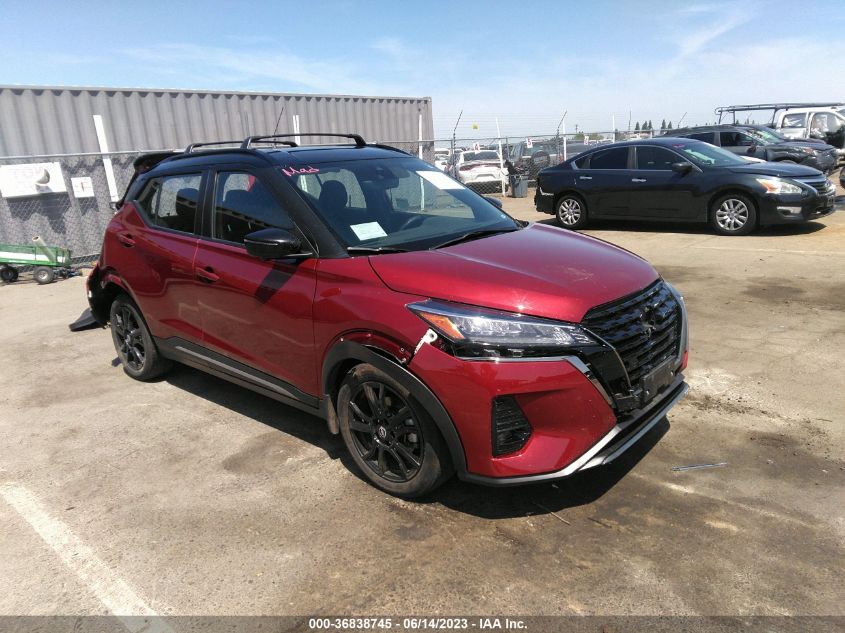 2022 NISSAN KICKS SR - 3N1CP5DV5NL485244