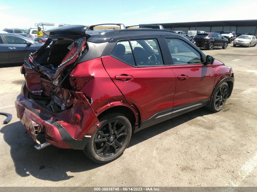 2022 NISSAN KICKS SR - 3N1CP5DV5NL485244