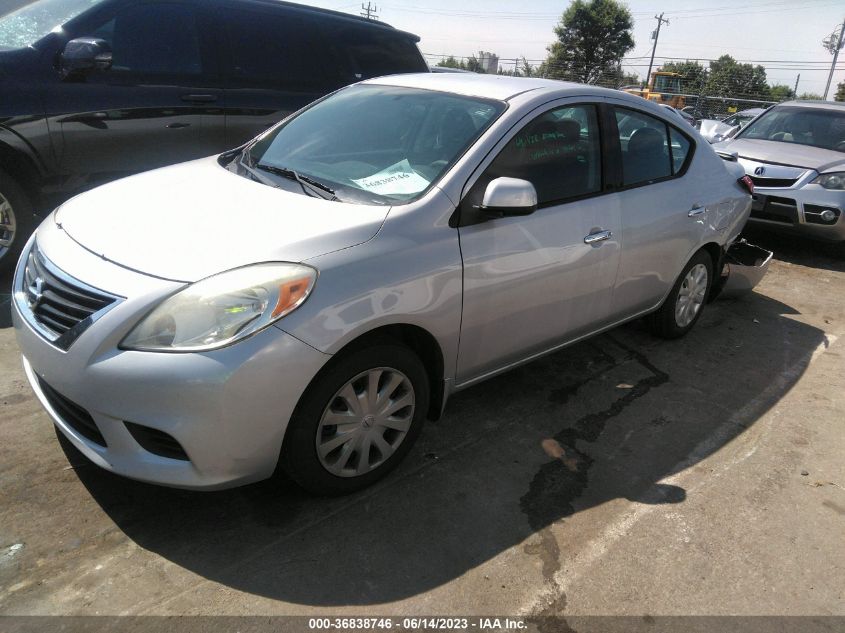 2014 NISSAN VERSA SV - 3N1CN7AP3EK462946