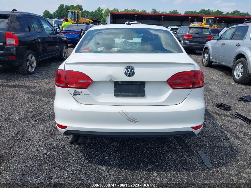 2014 VOLKSWAGEN JETTA SEDAN GLI AUTOBAHN W/NAV - 3VW5T7AJ4EM385464