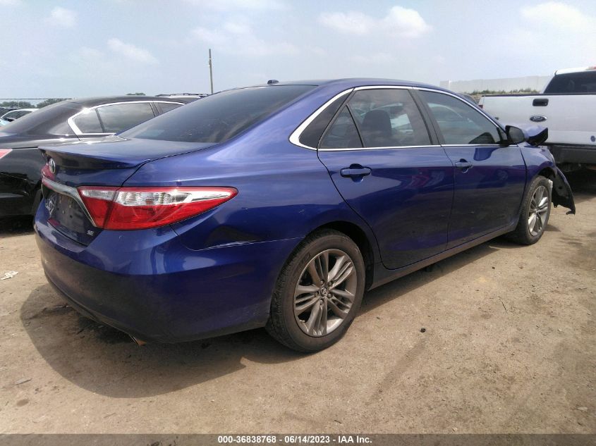 2016 TOYOTA CAMRY LE/XLE/SE/XSE - 4T1BF1FK6GU586367
