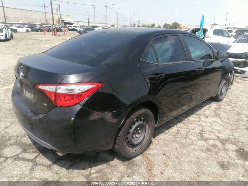 2014 TOYOTA COROLLA L/LE/S/S PLUS/LE PLUS - 5YFBURHE6EP099244