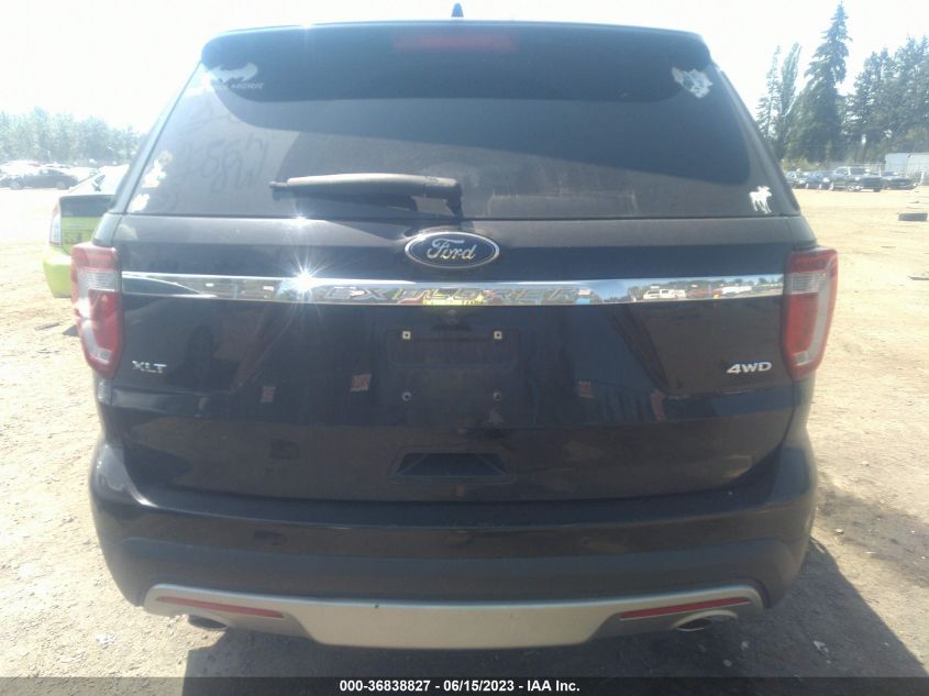 2016 FORD EXPLORER XLT - 1FM5K8D86GGC94130