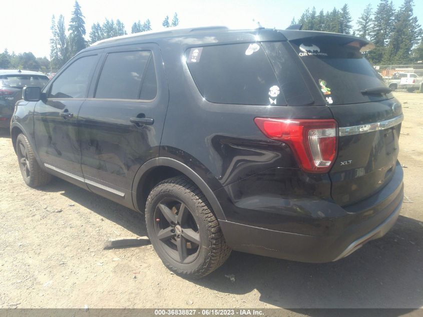 2016 FORD EXPLORER XLT - 1FM5K8D86GGC94130