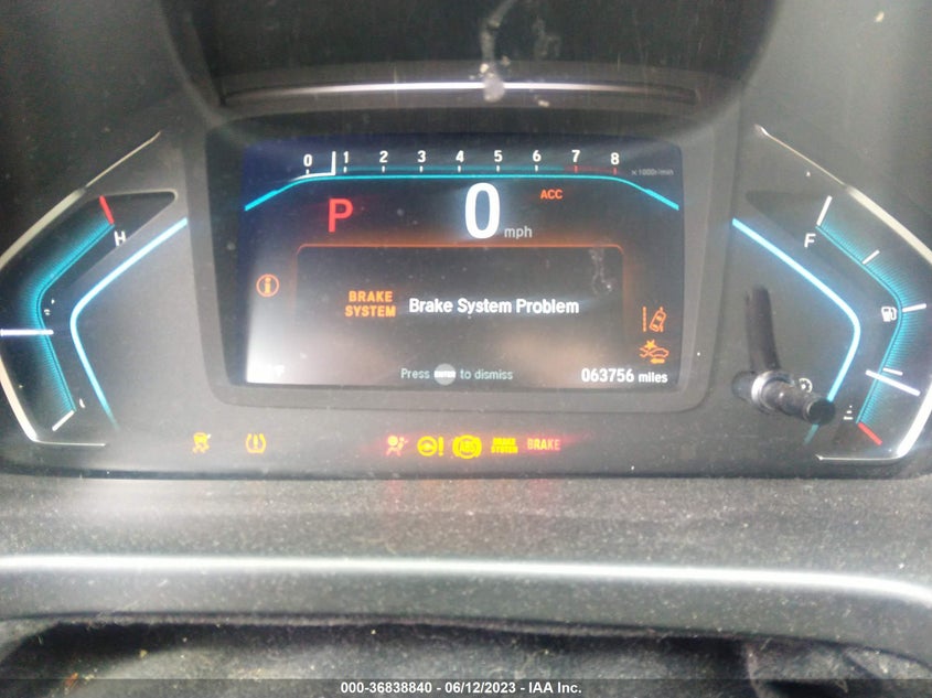 VIN 5FNRL6H52LB039986 2020 HONDA ODYSSEY EX
