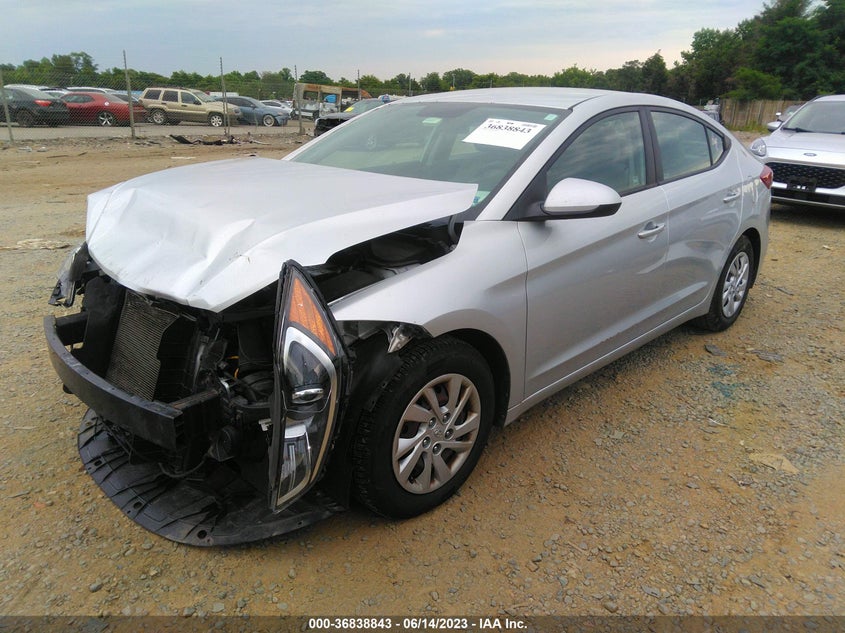 VIN 5NPD74LF7HH210842 2017 HYUNDAI ELANTRA SE