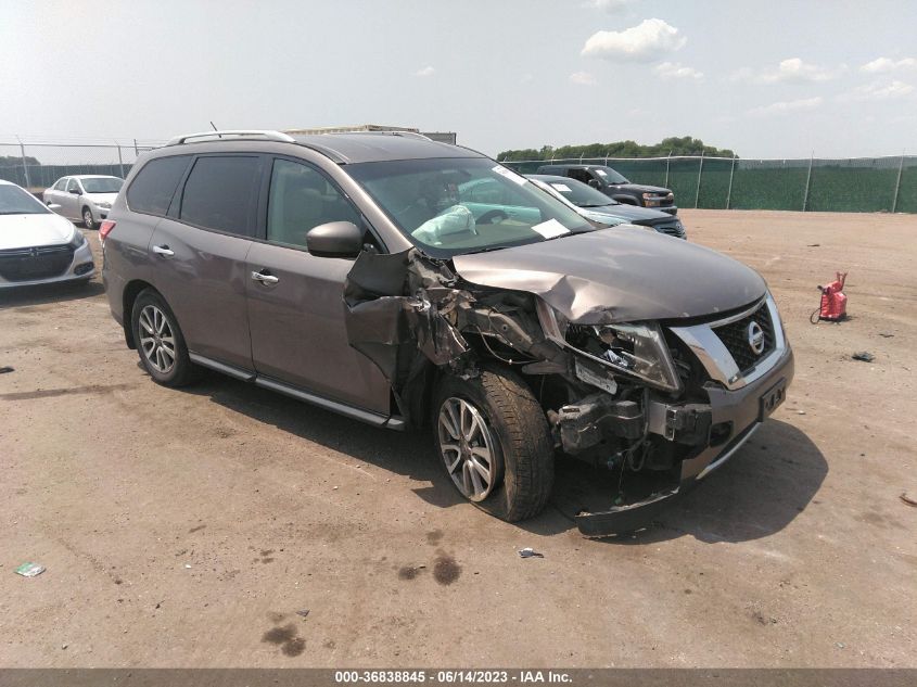 2013 NISSAN PATHFINDER SV - 5N1AR2MM9DC622874