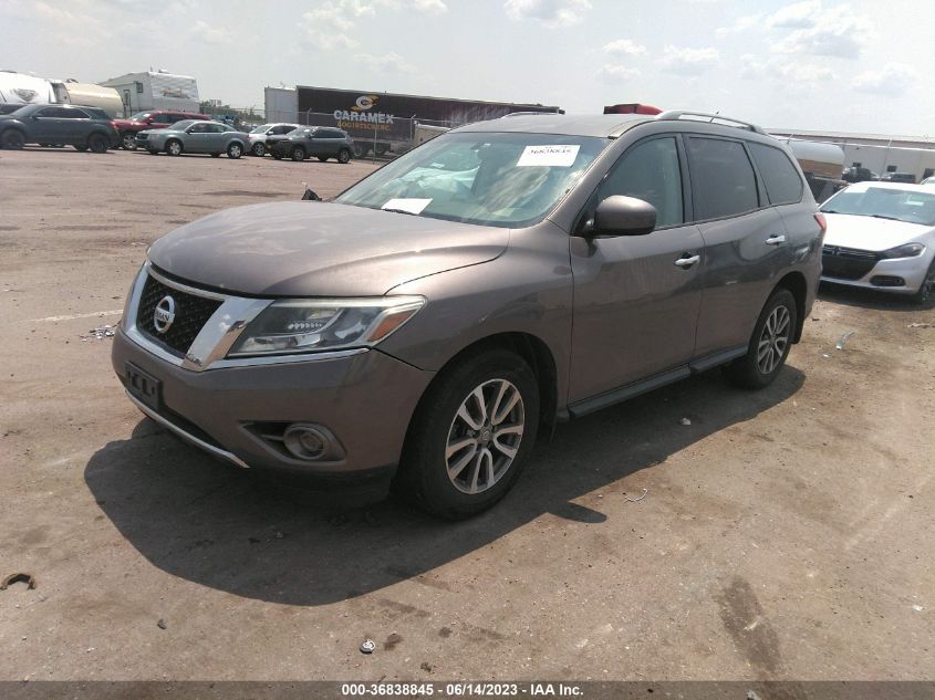 2013 NISSAN PATHFINDER SV - 5N1AR2MM9DC622874