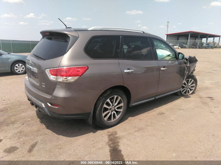 2013 NISSAN PATHFINDER SV - 5N1AR2MM9DC622874