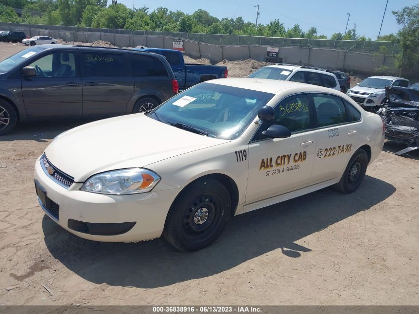 2016 CHEVROLET IMPALA LIMITED POLICE POLICE 2G1WD5E36G1158932