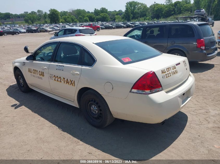 2016 CHEVROLET IMPALA LIMITED POLICE POLICE 2G1WD5E36G1158932