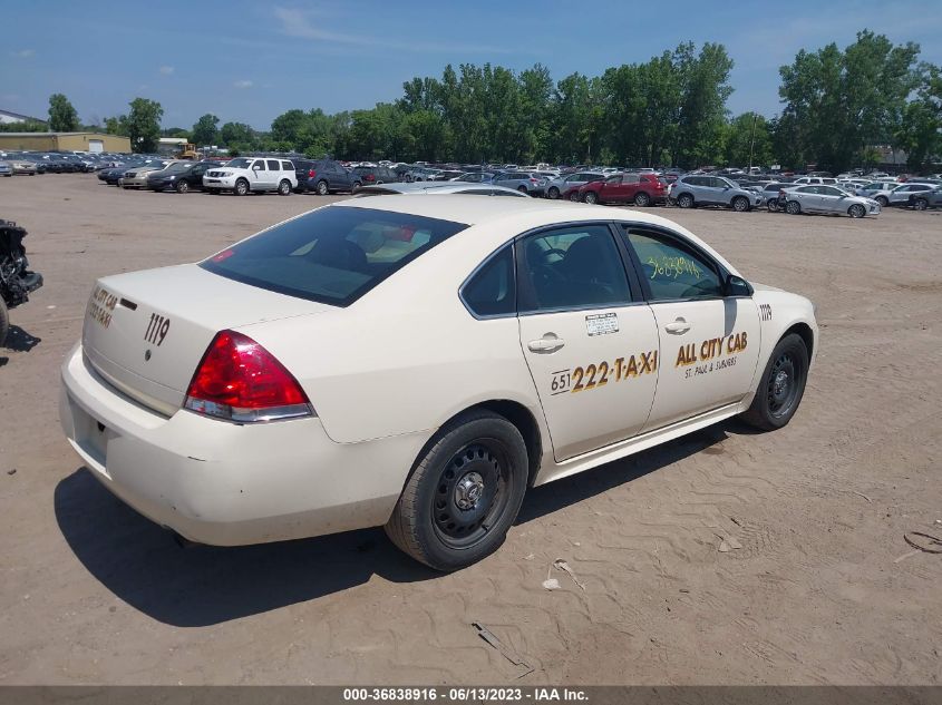 2016 CHEVROLET IMPALA LIMITED POLICE POLICE 2G1WD5E36G1158932