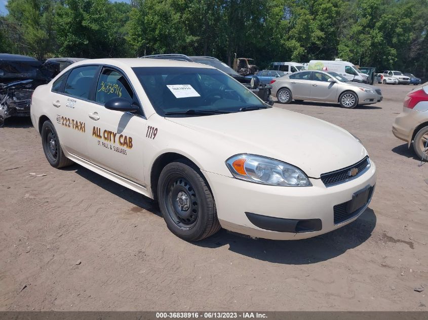 2016 CHEVROLET IMPALA LIMITED POLICE POLICE 2G1WD5E36G1158932