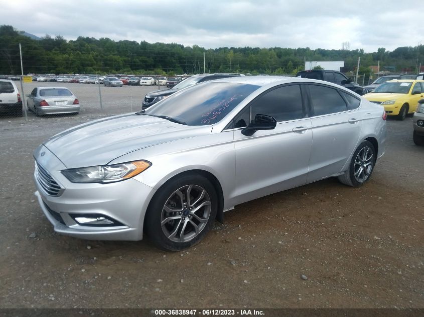 2017 FORD FUSION SE - 3FA6P0HD6HR226526