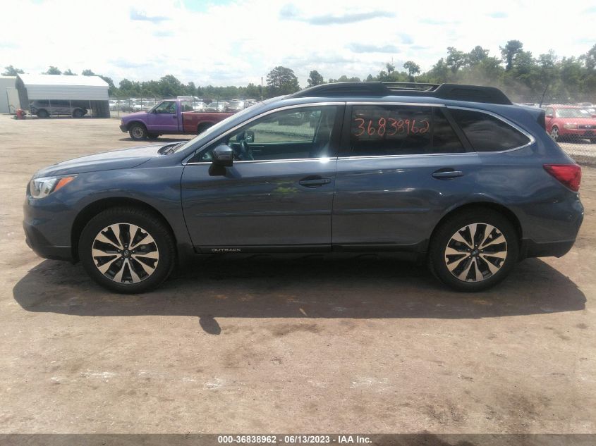 2017 SUBARU OUTBACK LIMITED - 4S4BSANC2H3270798