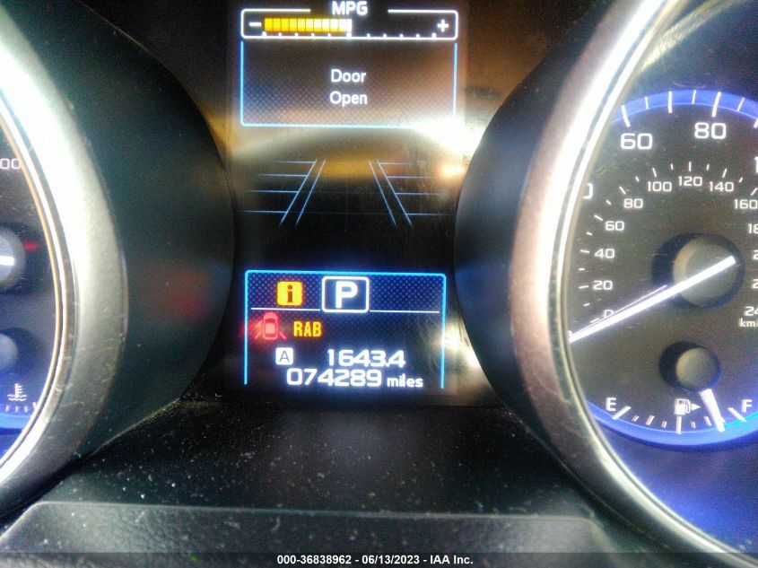 2017 SUBARU OUTBACK LIMITED - 4S4BSANC2H3270798