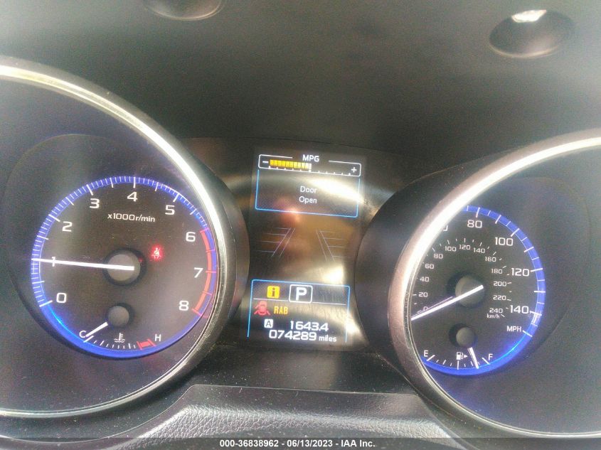 2017 SUBARU OUTBACK LIMITED - 4S4BSANC2H3270798