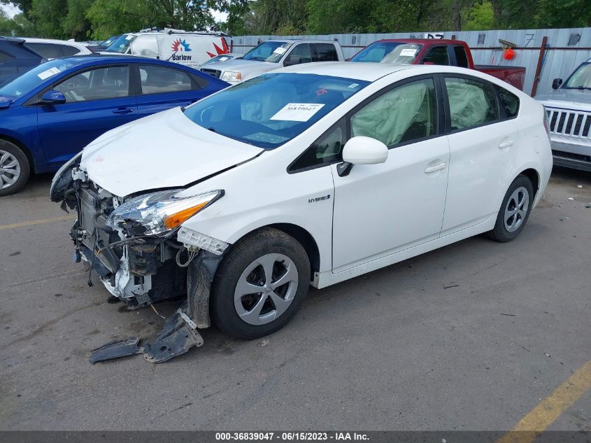 2015 TOYOTA PRIUS FOUR - JTDKN3DU8F1929817