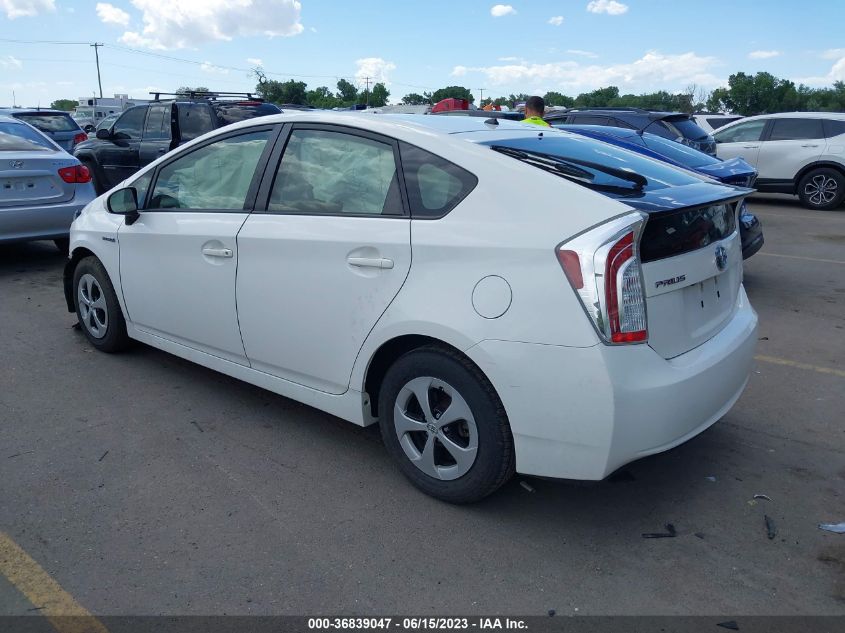 2015 TOYOTA PRIUS FOUR - JTDKN3DU8F1929817