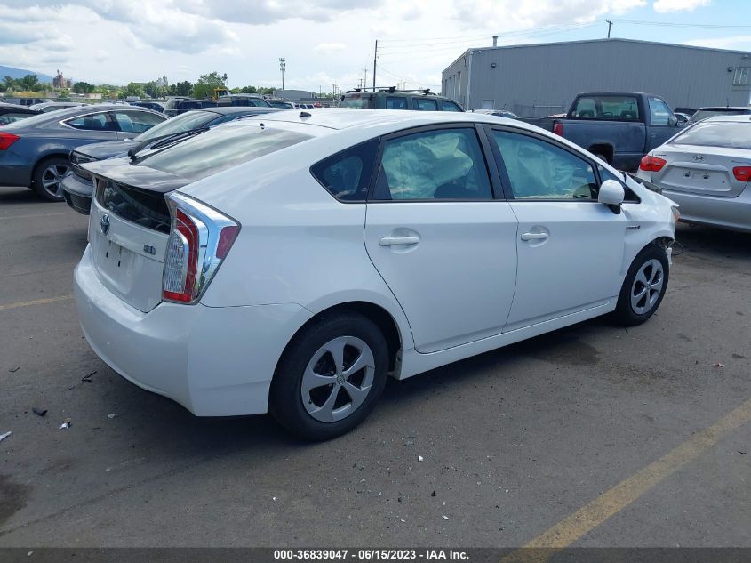 2015 TOYOTA PRIUS FOUR - JTDKN3DU8F1929817