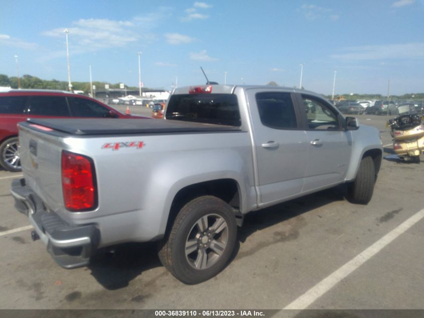 2018 CHEVROLET COLORADO 4WD WORK TRUCK - 1GCGTBEN1J1127552
