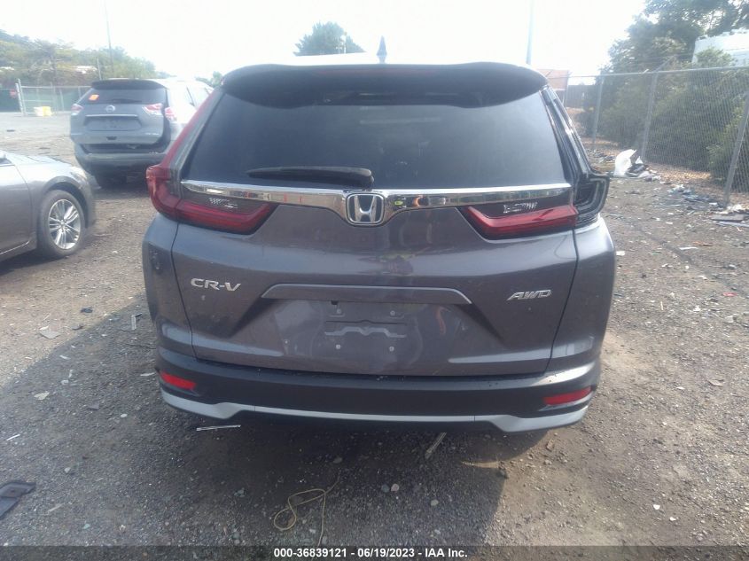 2022 HONDA CR-V EX-L - 2HKRW2H87NH604604