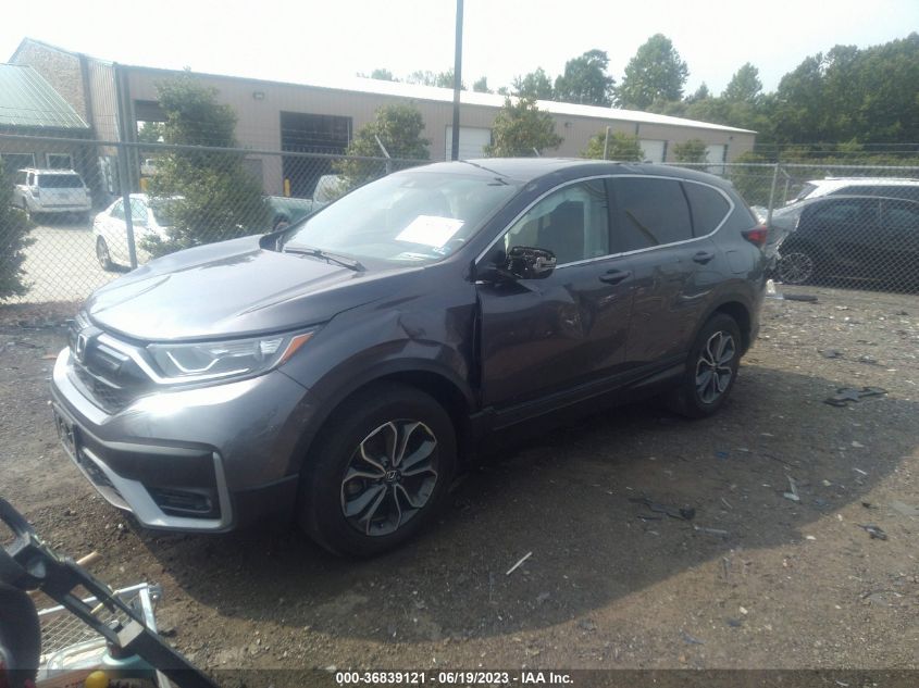 2022 HONDA CR-V EX-L - 2HKRW2H87NH604604