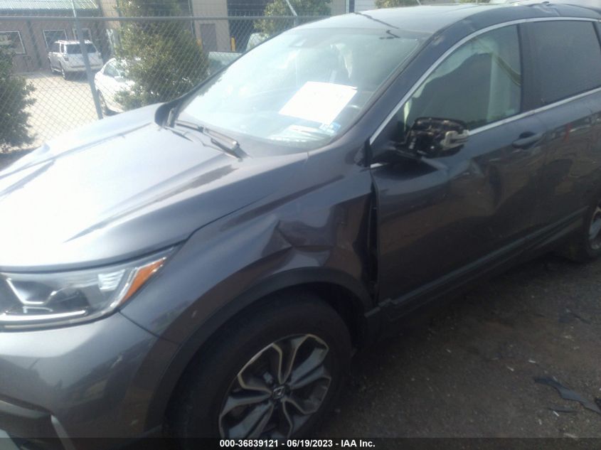 2022 HONDA CR-V EX-L - 2HKRW2H87NH604604