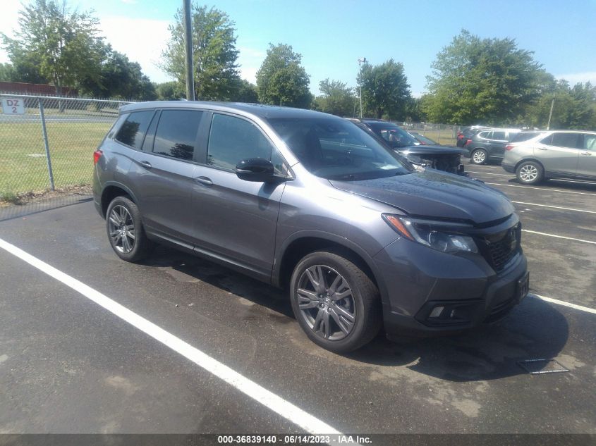 2021 HONDA PASSPORT EX-L - 5FNYF8H51MB017753